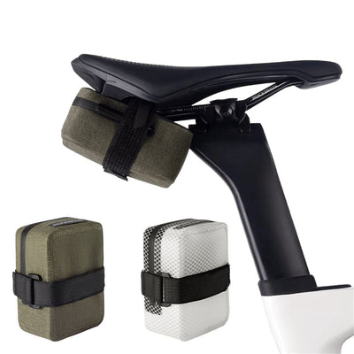 LinkMejor 0.4L Mini Bicycle Saddle Bag Tail Bag Lightweight Waterproof Portable Wear-resistant MTB Road Bike Bag