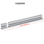 Fonson Adjustable 75 T-Track Miter Saw Fence for Woodworking Accessories Table Saw Fence with Laser Measure 400/600/800/1000mm Miter Gauge Fence Fits Portable Table Saws Band Saws and Cabinet Saws