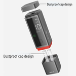 LinkMejor Portable Alcohol Tester Non-contact Breath Analyzer LCD Digital Display Rechargeable High-precision Alcohol Tester Tool