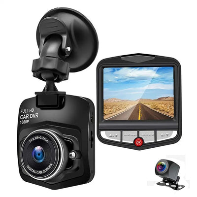 Car Dash Cam HD 1080P with 32GB Memory Card Night Vision Loop Recording Dashcam Recorder Car DVR Rear View Camera Vehical Car Cam of Mirror Recorder