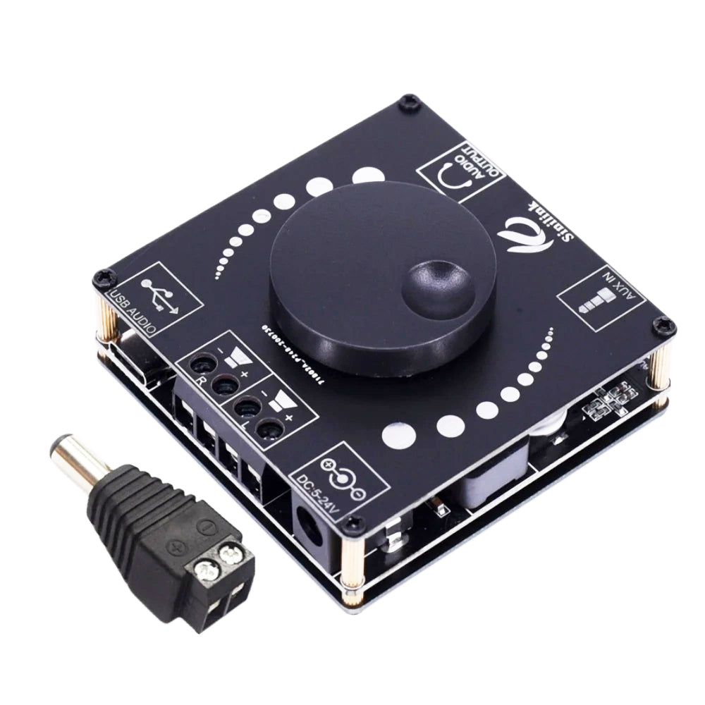 XY-AP50H 50W+50W HiFi Bluetooth 5.0 Wireless Audio TPA3116D2 Digital Power Amplifier Stereo Board 50Wx2 Amp Amplificador USB AUX 3.5MM