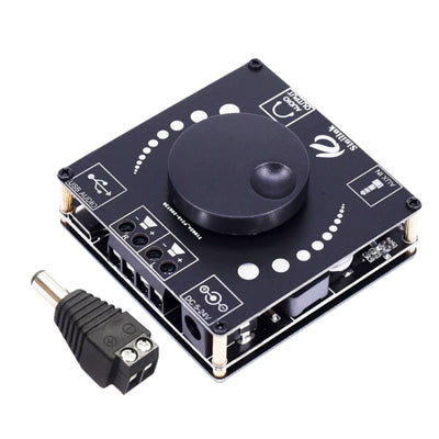 XY-AP50H 50W+50W HiFi Bluetooth 5.0 Wireless Audio TPA3116D2 Digital Power Amplifier Stereo Board 50Wx2 Amp Amplificador USB AUX 3.5MM