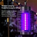 Elfeland Mosquito Zapper Lamp 360° Automatic Trapping Physical Electric Shock Mosquito Killer USB Plug In-model Summer Fly Swatter Insect Killer Light For Camping