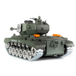 ZY814 PRO US M26 Pershing 1/18 Electric Battle Remote Control RC Tank Simulated Vehicles Model RTR Toys