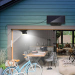 Elfeland 468 LED Super Bright Outdoor Solar Lamp Waterproof 3 Modes Motion Sensor Human Induction Solar Garden Light Yard Garage Lights