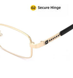HD Anti-glare Reading Glasses for Men Women Scratch-resistant Comfy Crystal Presbyopia Glasses