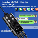 K71 USB 7.1 Surround Sound External Sound Card for PC Gaming Voice Changer with Volume Control Buttons for PS4 Mobile Phone Laptop Music Podcast Streaming