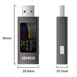 KWS-MX23 USB Digital Display DC Voltage Ammeter Power Meter Voltmeter Current Meter Cell Phone Charging USB-A Tester Detector DC 4-30V