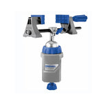 LinkMejor Multi-Vise Portable Vise Removable Jaws 360° Rotation 50° Tilt Bench Clamp Rotary Tool Holder