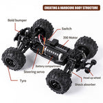LinkMejor HY166-1 HY166-2 RTR 1/16 2.4G 4WD 36km/h RC Car Off-Road Truck Full Proportional High Speed Large Foot Vehicles Models Toys