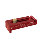 Aluminum Alloy Depth Gauge 5-40mm Gaps Gauge Woodworking Saw Gap Measuring Tool for Cutting Slotting Precision Metal Construction
