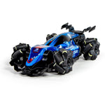 LinkMejor Q239 RTR 1/40 2.4G 2WD Mini RC Car Formula Racing Stunt Remote Control Drift LED Light 360° Rotation Desktop Portable Vehicles Models Toys