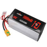 LinkMejor 22.2V 10000mAh 60C 6S LiPo Battery XT90 Plug for RC Drone