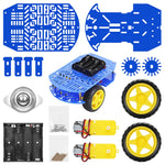 LinkMejor Smart Robot Project Chassis Kit for Arduino Robotic Electronic Components Kit Education Programming Project DIY Sets