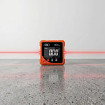 WD-05 4 Side Magnetic Digital Angle Meter with Dual Laser High-precision Electronic Goniometer Portable Rechargeable Angle Gauge