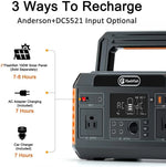 [US Direct] FlashFish P60 560W Portable Power Station 520Wh 140400mAh Solar Generator 110V Pure Sine Wave Power Generator For Camping Travel