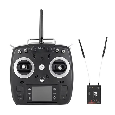 LinkMejor FT24 2.4GHz 12CH 15KM Long Range Remote Controller with FR OTA Receiver for TBS TX Module Helicopter RC Airplane Car Boat