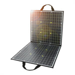 [US Direct] FlashFish 100W 18V Portable Solar Panel 5V USB Foldable Solar Cells Outdoor Power Supply Camping Garden Solar Charger For Power Station