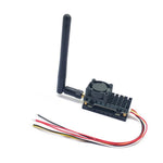 LinkMejor 2Km Long distance 5.8Ghz 40CH 2W 2000mW Over Range FPV Transmitter With Heat Sink fan For RC Drone