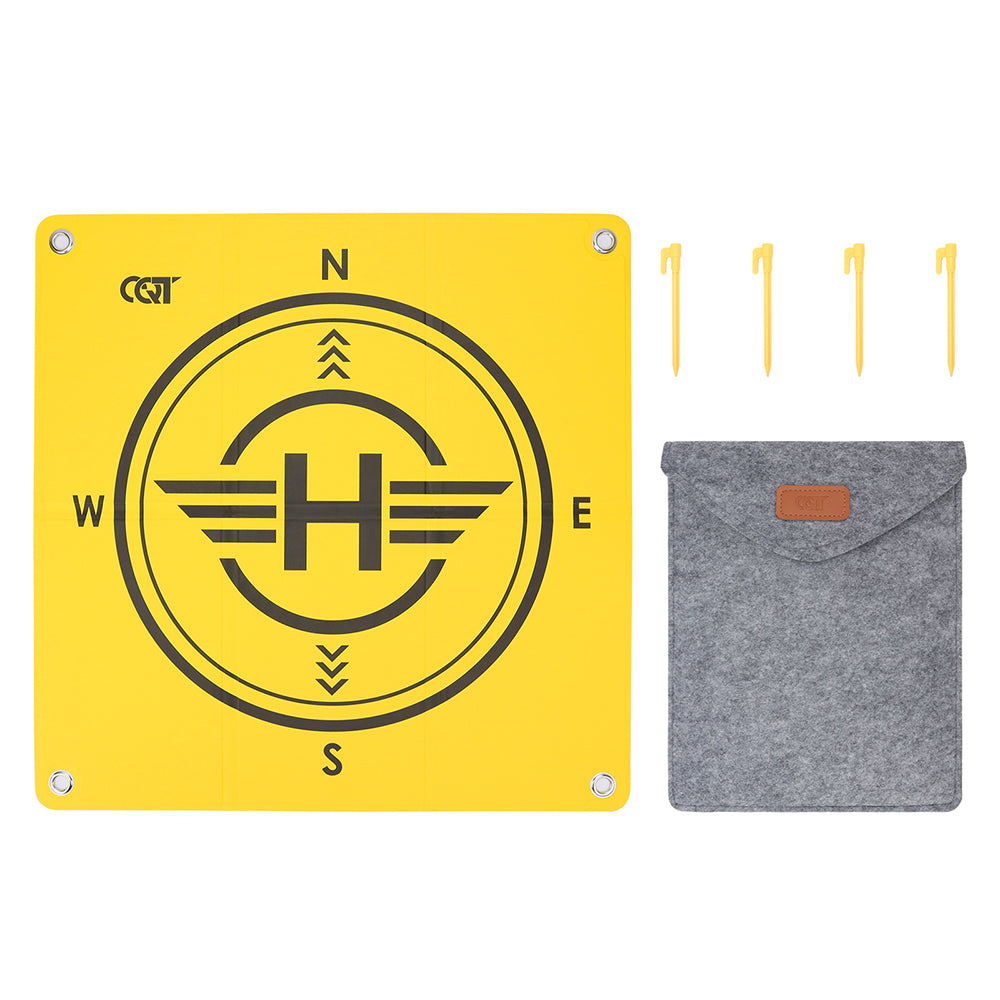 LinkMejor 55cm Universal Landing Pad Double Sided Foldable Parking Apron for DJI Mini 4 / Mini 3 PRO / Avata 2 / AIR 3 / Mavic 3 / FIMI X8 MINI Drone