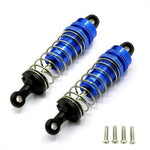2pcs Upgraded Front Rear Shock Absorber For MJX 16207 16208 16209 16210 RC Car Parts