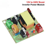 DC 12V to 220V Step Up Power Module 60W DC-AC Dual Channel Inverse Converter Booster Module Power Regulator