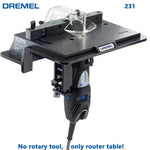 LinkMejor 231 Woodworking Shaper Router Workbench Depth Rotary Table for Sanding Shaping Trimming Edges
