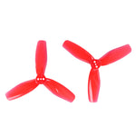 2Pairs /10 Pairs GEMFAN 3029-3 F9A-B 3029 3 Inch 3-blade PC Propeller 3 Holes 1.5mm Compatible with 1408 3900KV Motor for Soccer Balls RC FPV Racing Drone