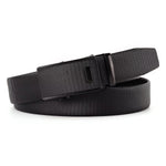 120cm Men's PU Leather Belt Casual Auto Buckle Adjustable Waistband Simple Fashion Business Male Pants Belt