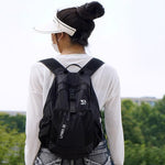 IPRee Ultralight Foldable Backpack,Waterproof Hiking Pack for Trekking Travel,Compact Long-lasting Small Bag with Adjustable Straps