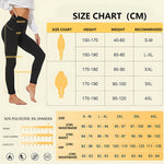 Women's Fleece Lined Leggings Thermal Warm Winter Tights High Waisted Yoga Pants Cold Gear With Pockets Autumn Winter Leggings