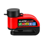 LinkMejor Bicycle Disc Brake Lock Alarm Waterproof 110dB Anti-theft Security Lock for Motorcycles Bikes Electric Vehicle