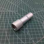 LinkMejor Extension Rod Shortwave Antenna Adapter M Plug to M10 Thread Aluminum Alloy Car Mounted GP Antenna DIY Vertical Ground Plane Equipment