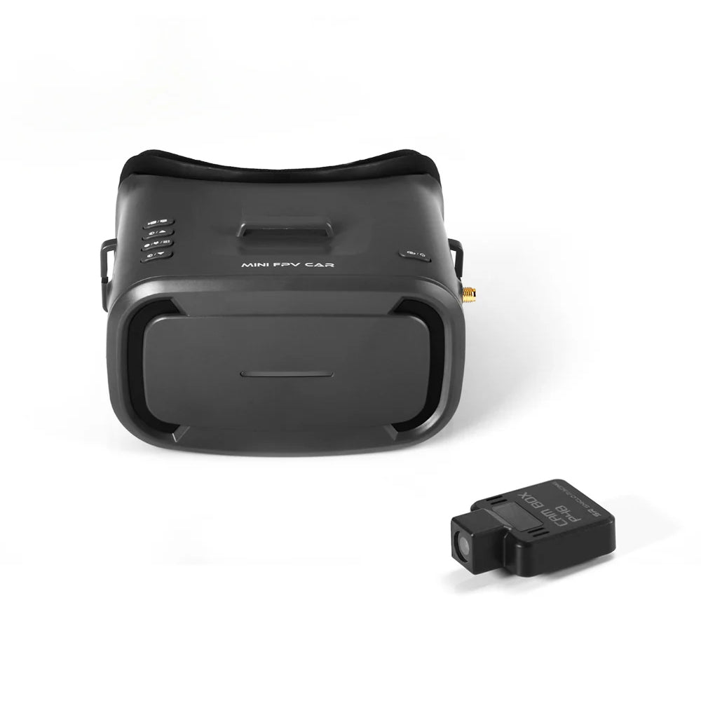 Sniclo Unbounded 3 Play 5.8GHz FPV Goggles Kit with 4.3" Display, CAM BOX P48 Magnetic Camera, USB-C Fast Charge, Auto-Pairing, Multi-User, 15-20m, for MG034 MG058 MG117 1/43 RC Drift Car