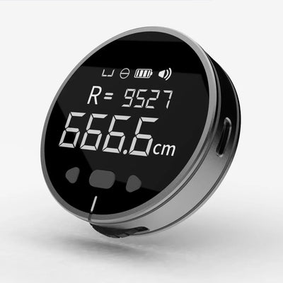 LinkMejor Little Q Electric Ruler Distance Meter HD LCD Screen Measure Tools Rechargeable Rangefinder