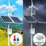 IPRee 10W 12V Solar Panel Charger USB Port Photovoltaic Power Bank Kit Portable Solar Battery Charger for Home/Outdoor Camping/RV/Car