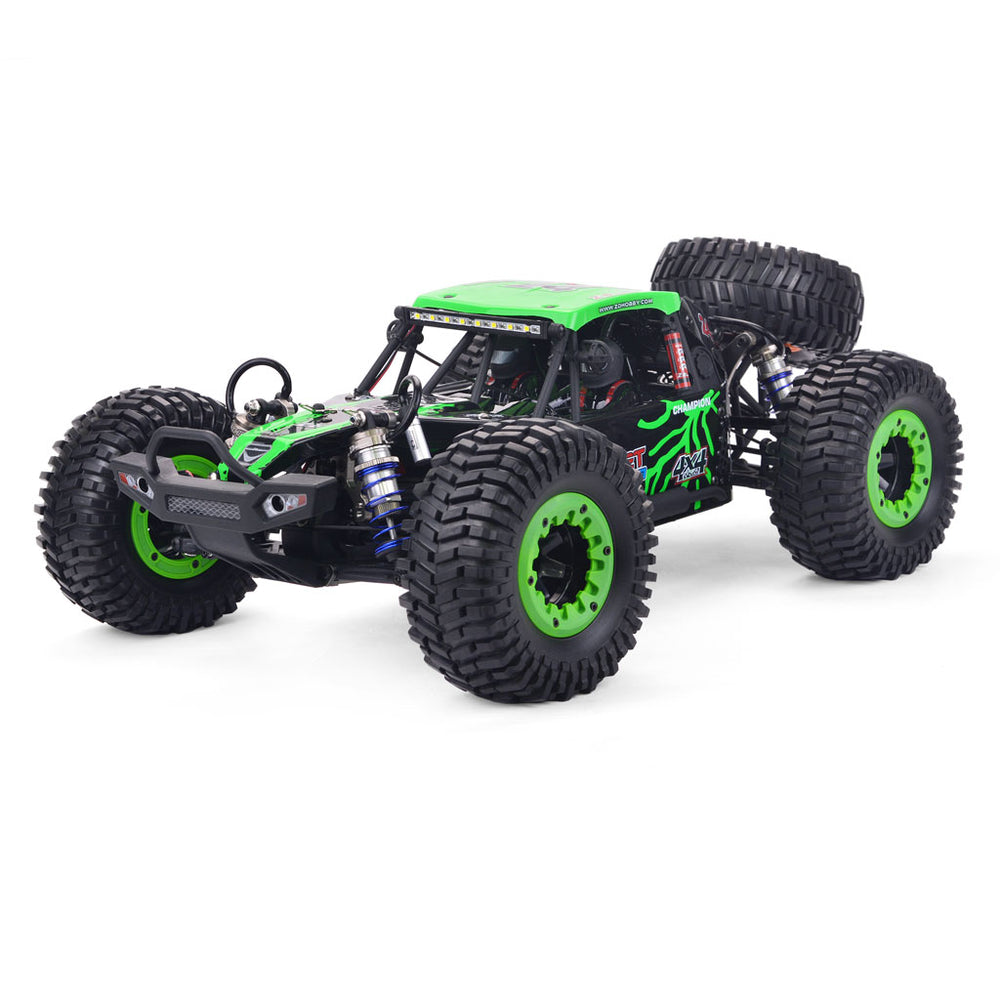 LinkMejor DBX 10 1/10 4WD 2.4G Desert Truck Brushless RC Car High Speed Off Road Vehicle Models 80km/h W/ Spare Tire