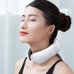 LinkMejor H99 Neck Massager 15 Intensity Levels 6 Massage Modes USB Rechargeable Shoulder Neck Message Instrument