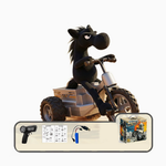 CL-18040 Little Sheep RTR 2.4G RWD RC Car Tricycle Motorcycle Full Proportional Control Drift Remote Control Vehicles Models Toys