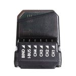 LinkMejor FGr4S V2 Receiver Built-in Single-Antenna Bidirectional PPM / IBUS Output for NB4 PL18 RC Transmitter