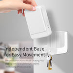 7 Colors Light Flash Changable Music Doorbell Volume Adjustable Built-in 28 Music Wire-free Wireless Door Chime Flash Bell Reminder for Deaf Old People Service Pager