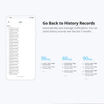 LinkMejor DW2-WiFi Wireless Security Window Door Sensor Home Sercurity Alarm History Records Check Work With eWeLink APP Support LinkMejor Devices IFTTT