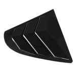 Rear Window Side Vent Shutter Louver Cover Trim For Mitsubishi Lancer EX X EVO 2008-2018