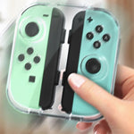 Mini PC Transparent Storage Box for Nintendo Switch Joy-Con Magnetic Protection Case