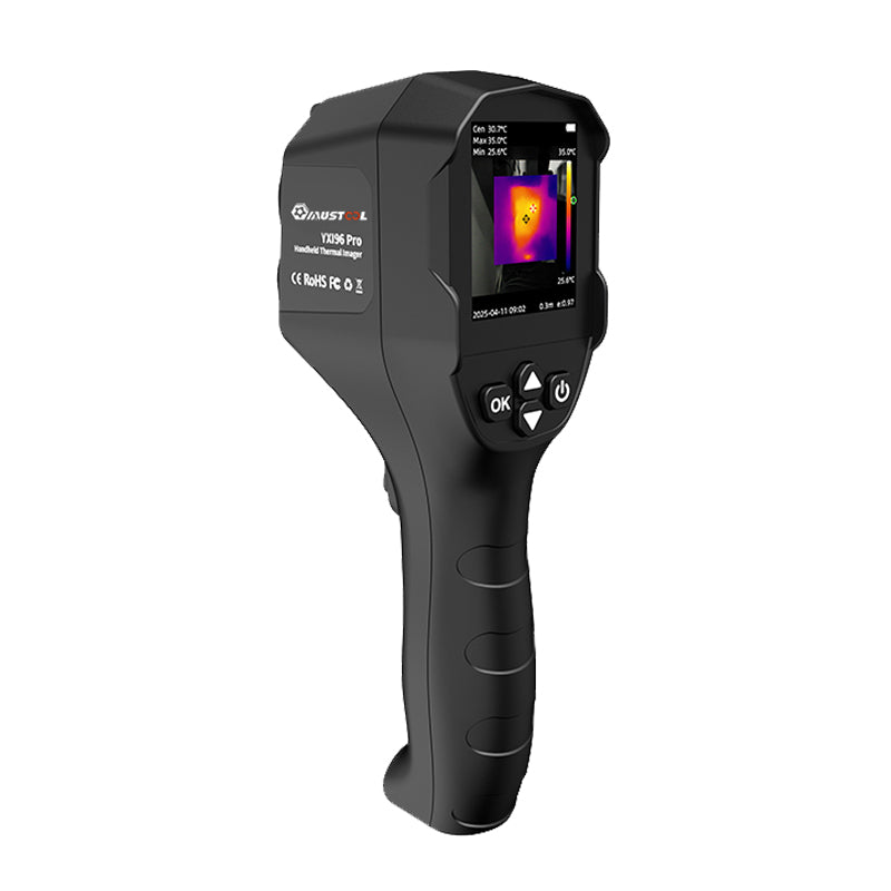LinkMejor YXI96 YXI96Pro Thermal Imaging Camera Infrared 240*240 Visible light Resolution 96x96 Temperature Range -20°C to 550°C TISR Technology Rechargeable Battery Photo Video Recording Handheld Thermal Inspection Device