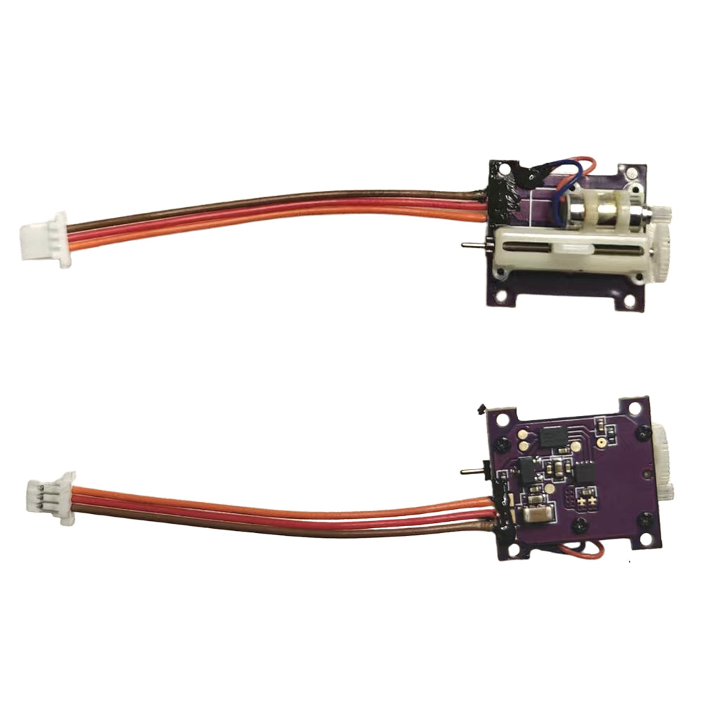 2pcs 1.7g Micro Digital Linear Servo 3.7V-5V 1mm JST Plug for 15g-40g Mini RC Airplane Model