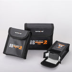 For Avata 2 Battery Explosion-proof Safety Storage Bag Cover Shockproof Case Flame Retardant Fireproof Guard Protection Bag