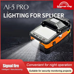 SignalFire AI-5 Pro Optical Fiber Fusion Splicer 6 Motors Core Alignmen 8s Splicin Automatic FTTH Splicing Machine