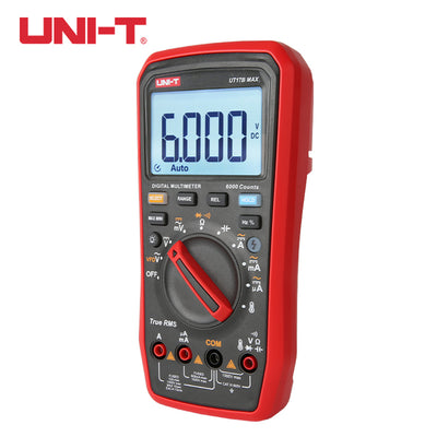 LinkMejor UT17B MAX True RMS Digital Multimeters Voltmeter Auto Range Ammeter Frequency Capacitance Tester VFD
