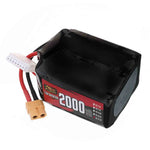 LinkMejor Power 22.2V 2000mAh 120C 6S LiPo Battery XT60 Plug for RC Drone